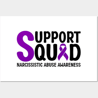 Support Squad Narcissistic Abuse Awareness Posters and Art